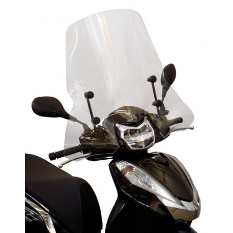 Parabrezza e cupolini: Lastra Parabrezza Paravento Per Attacchi Originali Honda  Sh 300 2011 - 2014