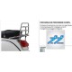 PORTAPACCHI POSTERIORE CROMATO BAULETTO VESPA GTS 125/250/300