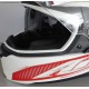 CASCO INTEGRALE AIROH MOVEMENT FAR GOLD GLOSS - TRICOLORE