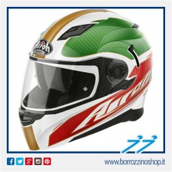 CASCO INTEGRALE AIROH MOVEMENT FAR GOLD GLOSS - TRICOLORE