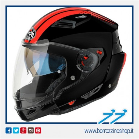 EXECUTIVE STRIPES BLACK - ORANGE GLOSS (NERO-ARANCIONE)