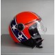 CASCO AIROH URBAN JET COMPACT HAZZARD ORANGE GLOSS - ARANCIO LUCIDO