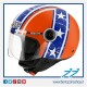 CASCO AIROH URBAN JET COMPACT HAZZARD ORANGE GLOSS - ARANCIO LUCIDO