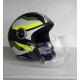 CASCO AIROH URBAN JET COMPACT CAMO GREEN MATT - VERDE OPACO