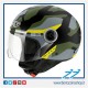 CASCO AIROH URBAN JET COMPACT CAMO GREEN MATT - VERDE OPACO