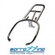 PORTAPACCHI POSTERIORE CROMATO SUPPORTO BAULETTO VESPA GTS - SUPER