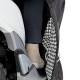 COPRIGAMBE SCUD-À-PORTER DOUBLE FACE R010 BIANCO - NERO