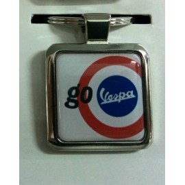 PORTACHIAVI VESPA RESINA LOGO GO-VESPA