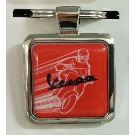 PORTACHIAVI VESPA RESINA VESPA FAST ROSSO