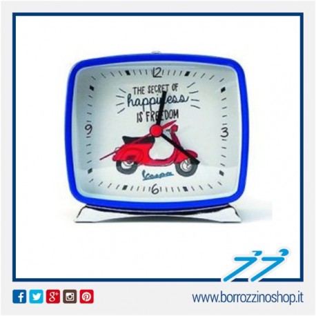 SVEGLIA DA TAVOLO BLU ORIGINALE VESPA