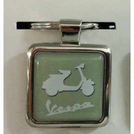 PORTACHIAVI VESPA RESINA VESPA VERDE 