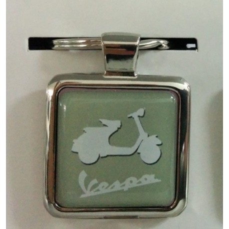 PORTACHIAVI VESPA RESINA VESPA VERDE 