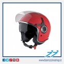 CASCO VESPA VJ RED GLOSS ROSSO LUCIDO