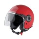 CASCO VESPA VJ RED GLOSS ROSSO LUCIDO