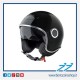 CASCO VESPA VJ1 - BLACK LUCIDO - NERO