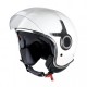 CASCO VESPA VJ - WHITE - BIANCO -