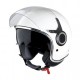 CASCO VESPA VJ - WHITE - BIANCO -