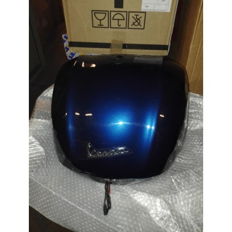 NUOVO BAULETTO ORIGINALE BLU MIDNIGHT 222/A VESPA PRIMAVERA 50-125-150