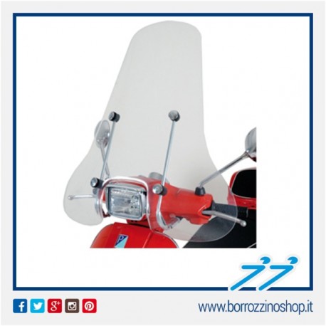 PARABREZZA TRASPARENTE ORIGINALE VESPA S 50/125/150 Cod. 654308