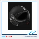 CASCO MOMODESIGN FIGHTER EVO NERO OPACO DECAL BIANCA