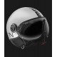 CASCO MOMODESIGN FIGHTER EVO BIANCO QUARZO LUCIDO DECAL NERA