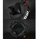 CASCO MOMODESIGN FIGHTER EVO BIANCO QUARZO LUCIDO DECAL NERA