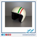 CASCO JET AWATECH ITALIA BIANCO PERLA CON VISIERINO PARASOLE