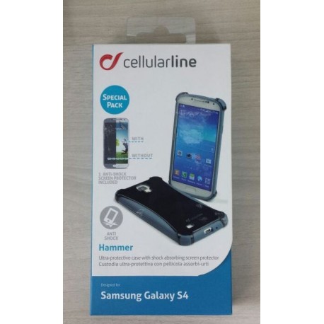 COVER CUSTODIA SUPER PROTETTIVA HAMMER + PELLICOLA SCHERMO PER SAMSUNG GALAXY S4