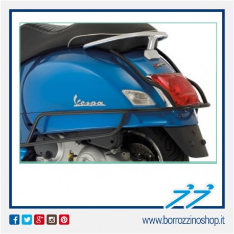 PERIMETRALE POSTERIORE COLORE NERO OPACO ORIGINALE VESPA GTS - GTV