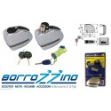 ANTIFURTO BLOCCADISCO MOTO - SCOOTER VIRO " WHITE SHARK " ART.165 PERNO 10 mm