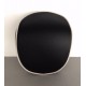 SCHIENALINO PER BAULETTO VESPA SPRINT 50 - 125 - 150 ORIGINALE VESPA COLORE NERO PROFILO BIANCO