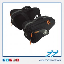 X COMP BORSE LATERALI PER MOTO E SCOOTER 18 LITRI