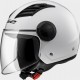 CASCO JET LS2 AIRFLOW BIANCO LUCIDO - WHITE GLOSS