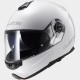 NUOVO CASCO MODULARE LS2 FF325 STROBE BIANCO LUCIDO - GLOSS WHITE APRIBILE