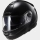NUOVO CASCO MODULARE LS2 FF325 STROBE NERO LUCIDO - GLOSS BLACK APRIBILE