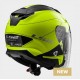 CASCO VISIERA LUNGA LS2 INFINITY BEYOND HI-VIS NERO GIALLO ALTA VISIBILITA' 
