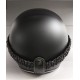 CASCO AIROH JET GARAGE ULTRA COMPATTO - FIBRA HPC NERO OPACO BLACK 