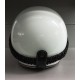 CASCO AIROH JET GARAGE ULTRA COMPATTO - FIBRA HPC - BIANCO WHITE 