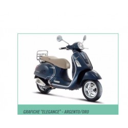 KIT GRAFICHE VESPA GTS ELEGANCE ORO - ARGENTO