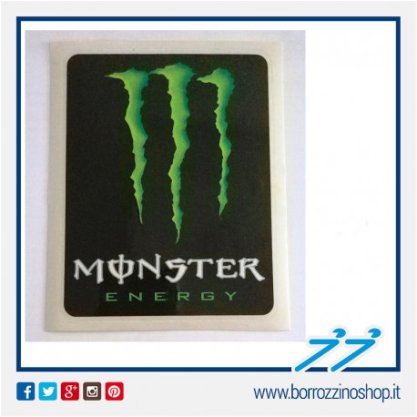 ADESIVO MONSTER ENERGY M GRANDE NERA - DARK STANDARD