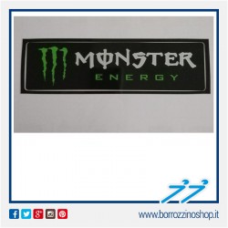 ADESIVO MONSTER ENERGY STRISCIA LUNGA NERA - BLACK DARK 
