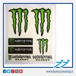 ADESIVO MONSTER ENERGY 6 PEZZI 