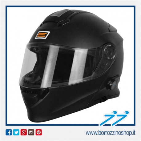 CASCO ORIGINE DELTA MODULARE MATT BLACK NERO OPACO BLUETOOTH INTEGRATO