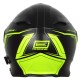 CASCO ORIGINE DELTA MOTION MODULARE NERO OPACO LIME - MATT BLACK LIME BLUETOOTH INTEGRATO