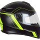 CASCO ORIGINE DELTA MOTION MODULARE NERO OPACO LIME - MATT BLACK LIME BLUETOOTH INTEGRATO