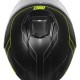 CASCO ORIGINE DELTA MOTION MODULARE NERO OPACO LIME - MATT BLACK LIME BLUETOOTH INTEGRATO