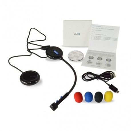  KIT AURICOLARE BLUETOOTH BLINC BL100i DOPPIA CUFFIA 