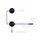 KIT AURICOLARE BLUETOOTH BLINC BL100i DOPPIA CUFFIA 