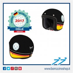 CASCO VESPA WORLD DAYS 2017 - GERMANIA CELLE - COLORE NERO