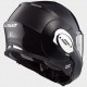 CASCO MODULARE - CONVERTIBILE LS2 FF399 VALIANT NERO LUCIDO MENTONIERA RIBALTABILE